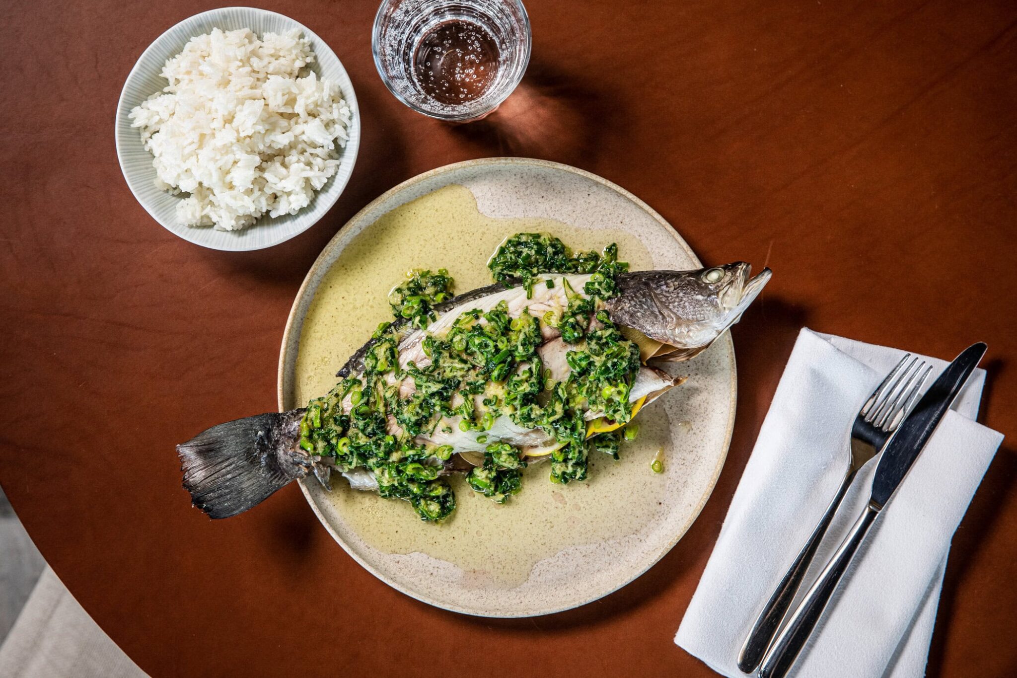 Ginger Scallion Barramundi