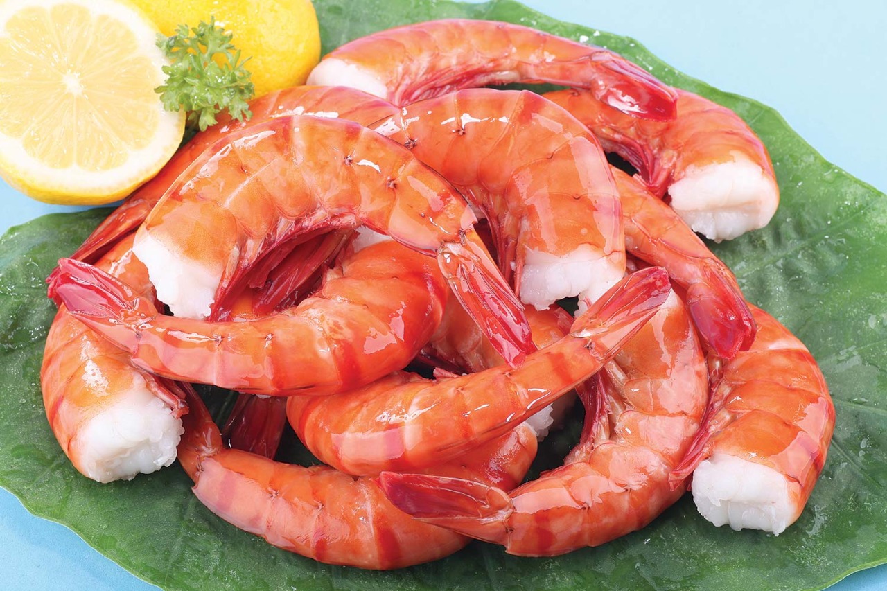 COOKED HLSO BLACK TIGER SHRIMP