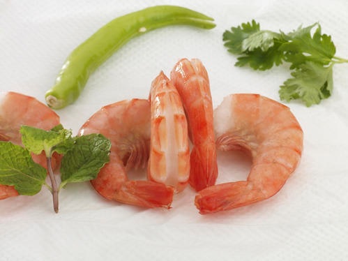 COOKED HLSO EASY PEELED VANNAMEI SHRIMP